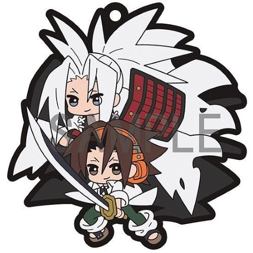 Shaman King Buddy Collection Rubber Mascot MegaHouse 2.5-Inch Key Chain