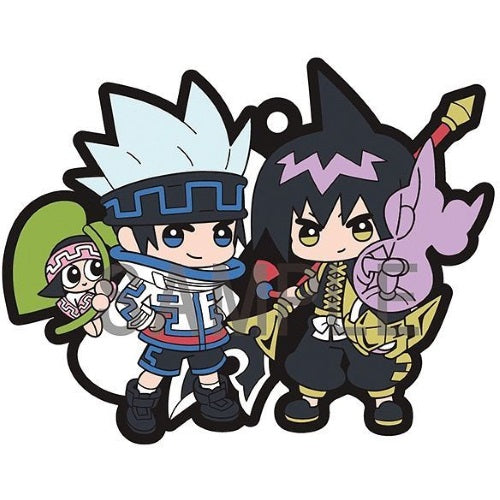 Shaman King Buddy Collection Rubber Mascot MegaHouse 2.5-Inch Key Chain