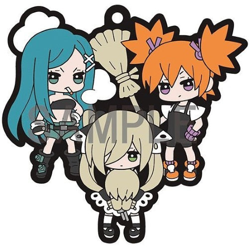 Shaman King Buddy Collection Rubber Mascot MegaHouse 2.5-Inch Key Chain