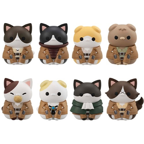 Attack On Titan Scout Regiment Nyan Mega Cat Megahouse 1-Inch Mini-Figure