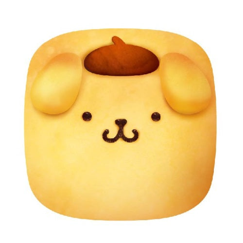 Sanrio Characters Kawaii Soft Foam Squeeze Bread Max Limited 2-Inch Key Chain