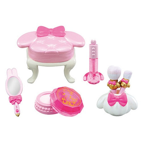 Sanrio My Melody Secret Dress-Up Room Re-ment Miniature Doll Furniture