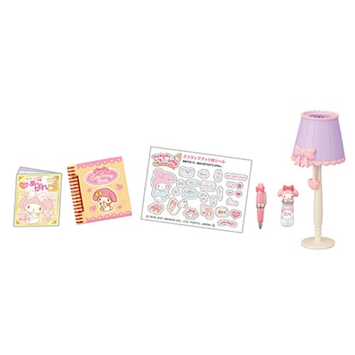 Sanrio My Melody Strawberry Room Re-Ment Miniature Doll Furniture