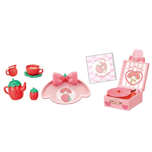 Sanrio My Melody Strawberry Room Re-Ment Miniature Doll Furniture