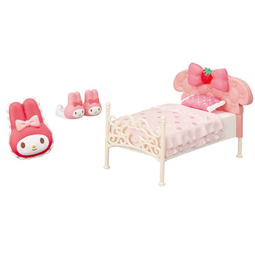 Sanrio My Melody Strawberry Room Re-Ment Miniature Doll Furniture