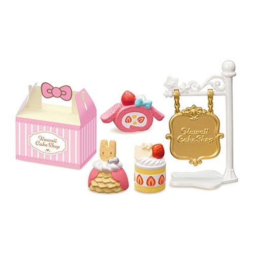 Sanrio Characters Kawaii Cake Shop Re-Ment Miniature Doll Furniture