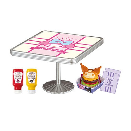Sanrio My Melody And Kuromi Tokimeki Diner Re-Ment Miniature Doll Furniture