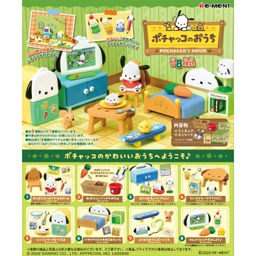 Sanrio Pochacco's House Re-Ment Miniature Doll Furniture