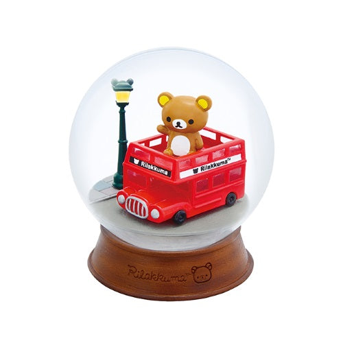 San-X Rilakkuma Europe Tour Terrarium 4-Inch Re-ment Mini-Figure