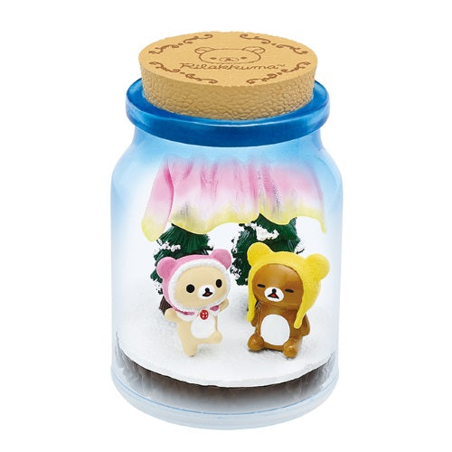 San-X Rilakkuma Europe Tour Terrarium 4-Inch Re-ment Mini-Figure