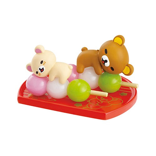 San-X Rilakkuma Omotenashi Japanese Sweets Re-ment 1.5-Inch Figure