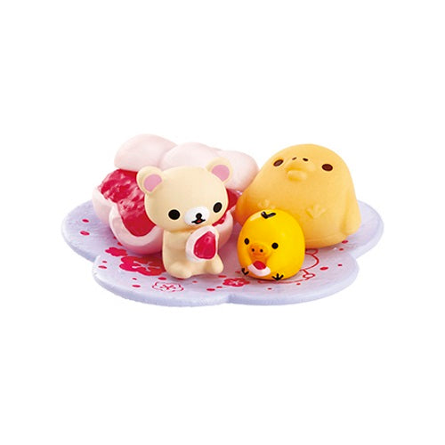 San-X Rilakkuma Omotenashi Japanese Sweets Re-ment 1.5-Inch Figure