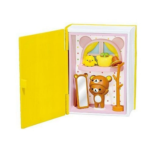 San-X Rilakkuma Happy Little Book Re-ment 3-Inch Mini-Figure