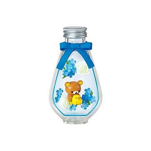 San-X Rilakkuma Flower Bottle Re-ment 3-Inch Collectible Toy