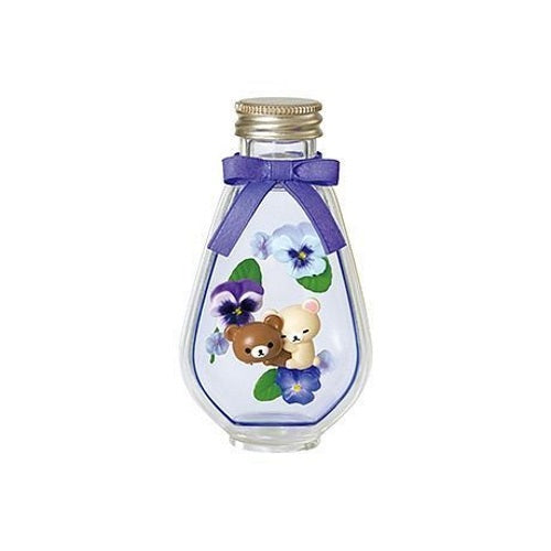 San-X Rilakkuma Flower Bottle Re-ment 3-Inch Collectible Toy