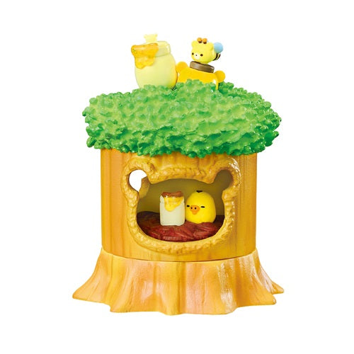 San-X Rilakkuma Bear Stackable Forest Tree Re-ment 2.5-Inch Collectible
