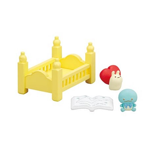 San-X Sumikko Gurashi Bedroom Stackable Figure Re-ment Doll Furniture