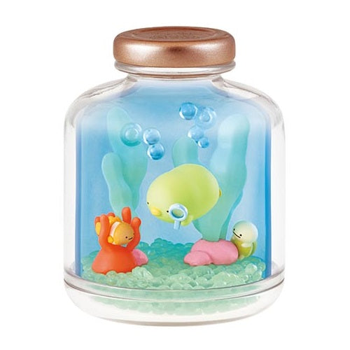 San-X Sumikko Gurashi Puka Puka Marine Bottle 3-Inch Re-Ment Collectible