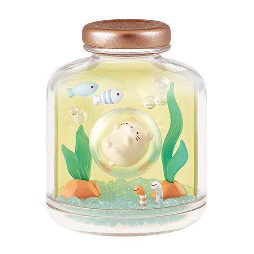 San-X Sumikko Gurashi Puka Puka Marine Bottle 3-Inch Re-Ment Collectible