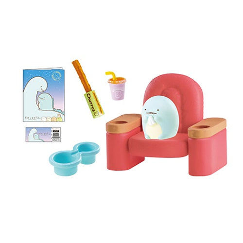San-X Sumikko Gurashi Cinema Theater Re-Ment Miniature Doll Furniture