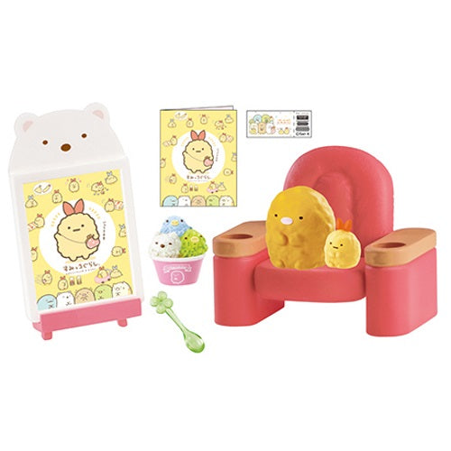 San-X Sumikko Gurashi Cinema Theater Re-Ment Miniature Doll Furniture