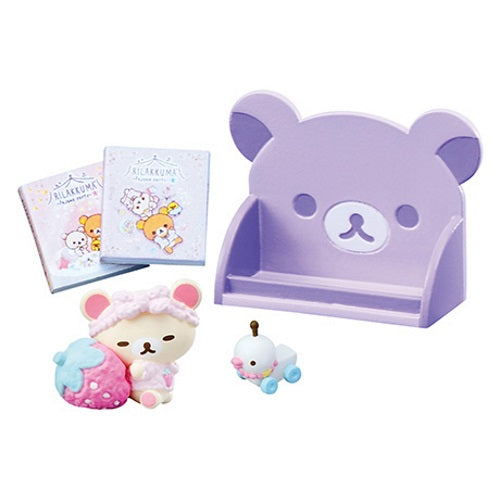 San-X Rilakkuma Dreamy Pajama Party Re-Ment Miniature Doll Furniture