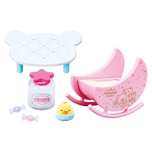 San-X Rilakkuma Dreamy Pajama Party Re-Ment Miniature Doll Furniture