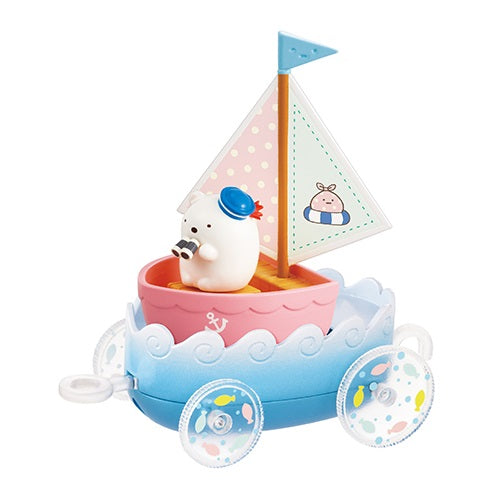 San-x Sumikko Gurashi Yacht Re-Ment 3-Inch Miniature Toy