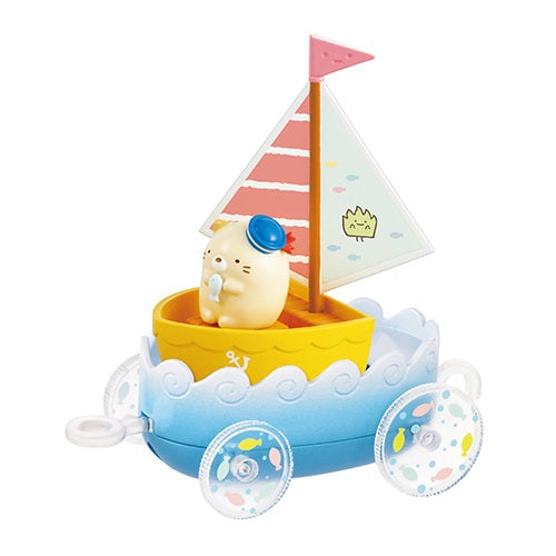 San-x Sumikko Gurashi Yacht Re-Ment 3-Inch Miniature Toy