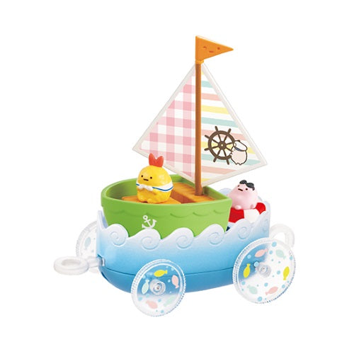 San-x Sumikko Gurashi Yacht Re-Ment 3-Inch Miniature Toy