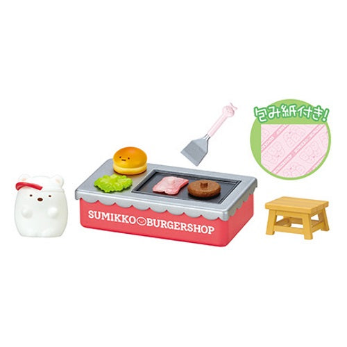 San-x Sumikko Gurashi Burger Shop Re-Ment Miniature Doll Furniture