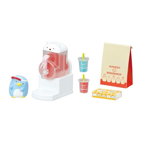 San-x Sumikko Gurashi Burger Shop Re-Ment Miniature Doll Furniture