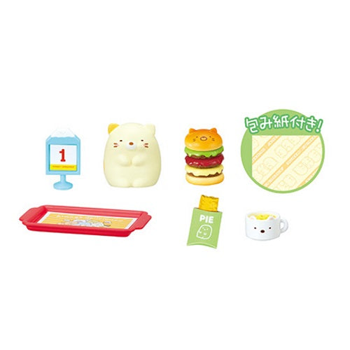 San-x Sumikko Gurashi Burger Shop Re-Ment Miniature Doll Furniture