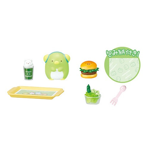 San-x Sumikko Gurashi Burger Shop Re-Ment Miniature Doll Furniture