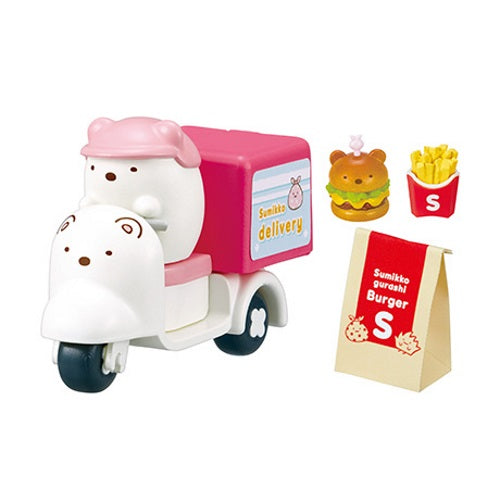San-x Sumikko Gurashi Food Delivery Re-Ment 2.5-Inch Collectible Toy