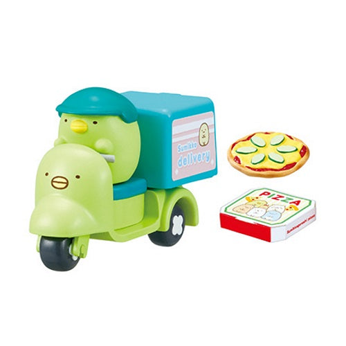 San-x Sumikko Gurashi Food Delivery Re-Ment 2.5-Inch Collectible Toy