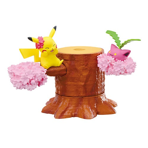 Pokemon Forest Vol. 4 Petal Dance Stackable Tree Re-Ment 3-Inch Collectible Figure