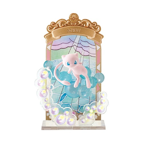 Pokemon Stained Glass Collection Re-Ment 3-Inch Collectible