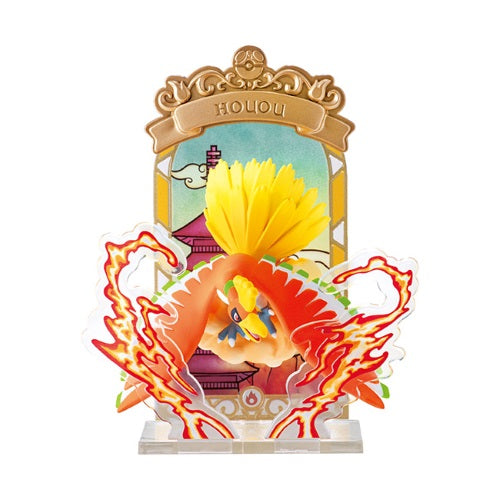 Pokemon Stained Glass Collection Re-Ment 3-Inch Collectible