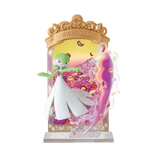 Pokemon Stained Glass Collection Re-Ment 3-Inch Collectible