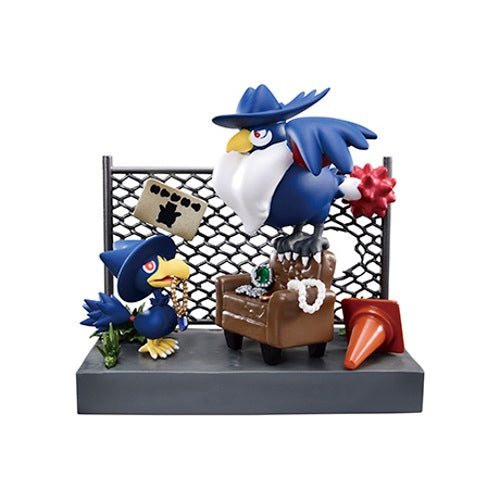 Pokemon Town Back Alley At Night 3-Inch Re-Ment Collectible