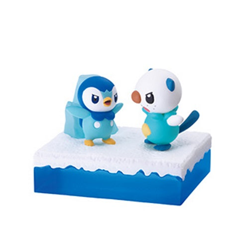 Pokemon Cool Piplup Collection Re-Ment 3-Inch Collectible Toy