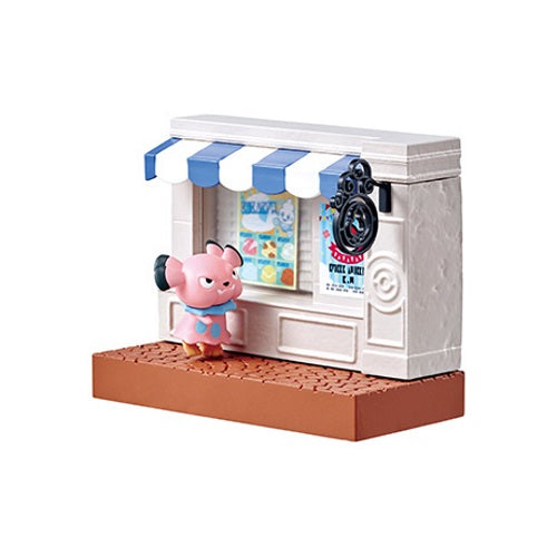 Pokemon Town 2 Festival Street Corner 3-Inch Re-Ment Collectible