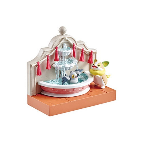 Pokemon Town 2 Festival Street Corner 3-Inch Re-Ment Collectible