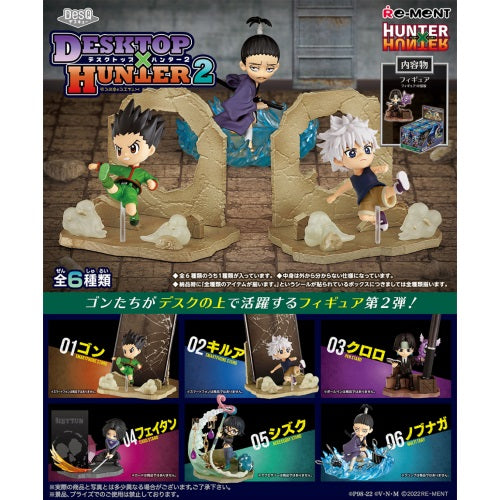 Hunter X Hunter DesQ Desktop Hunter Vol. 02 Re-Ment 3-Inch Mini-Figure