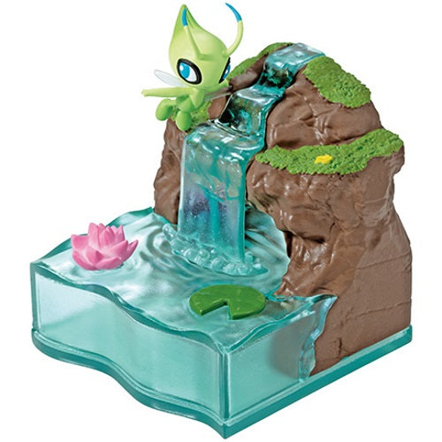 Pokemon World Mysterious Fountain Re-Ment 2-Inch Collectible Toy