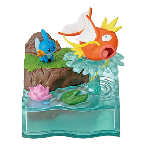 Pokemon World Mysterious Fountain Re-Ment 2-Inch Collectible Toy