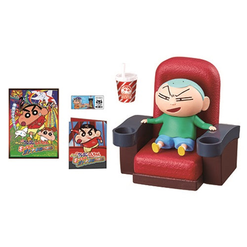 Crayon Shin Chan Movie Theater Cinema Re-Ment Miniature Doll Furniture