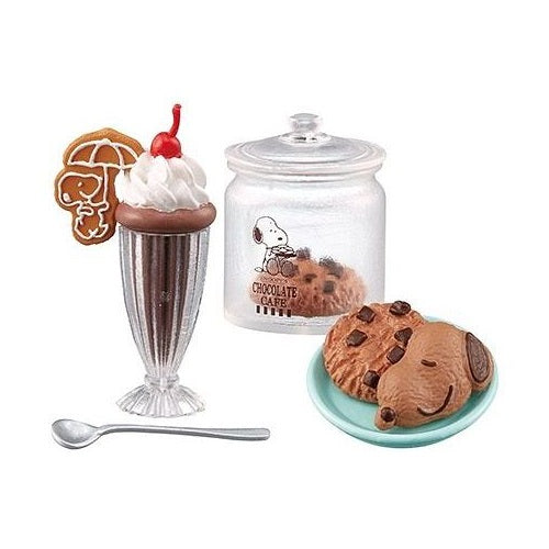 Peanuts Snoopy's Chocolate Cafe Re-ment Miniature Doll Furniture