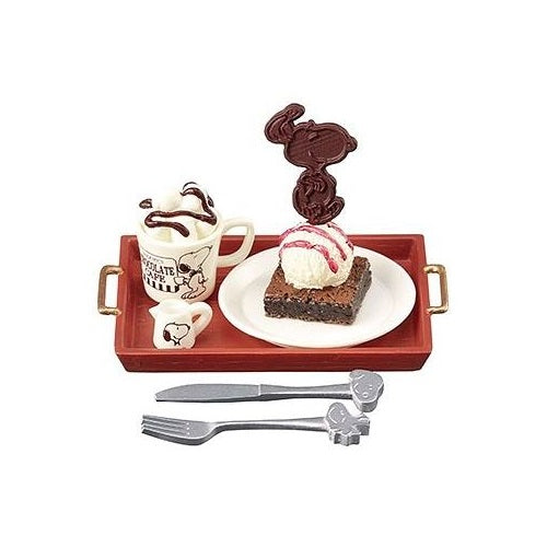 Peanuts Snoopy's Chocolate Cafe Re-ment Miniature Doll Furniture